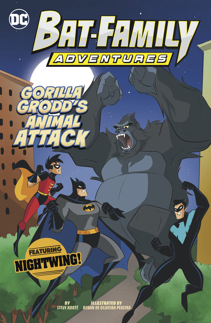 Book cover for Gorilla Grodd's Animal Attack: Featuring Nightwing!