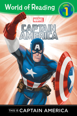 Book cover for World of Reading: This Is Captain America: Level 1