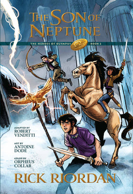 Book cover for Heroes of Olympus, The, Book Two: Son of Neptune, The: The Graphic Novel-The Heroes of Olympus, Book Two