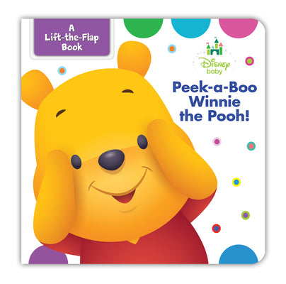 Book cover for Disney Baby: Peekaboo Winnie the Pooh