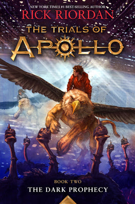 Book cover for Dark Prophecy, The-Trials of Apollo, the Book Two