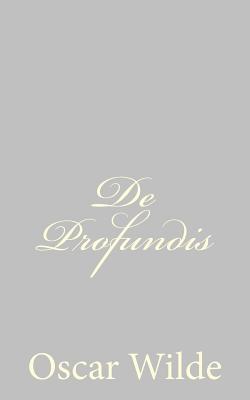 Book cover for De Profundis