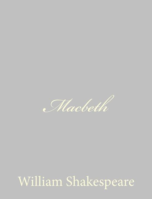 Book cover for Macbeth