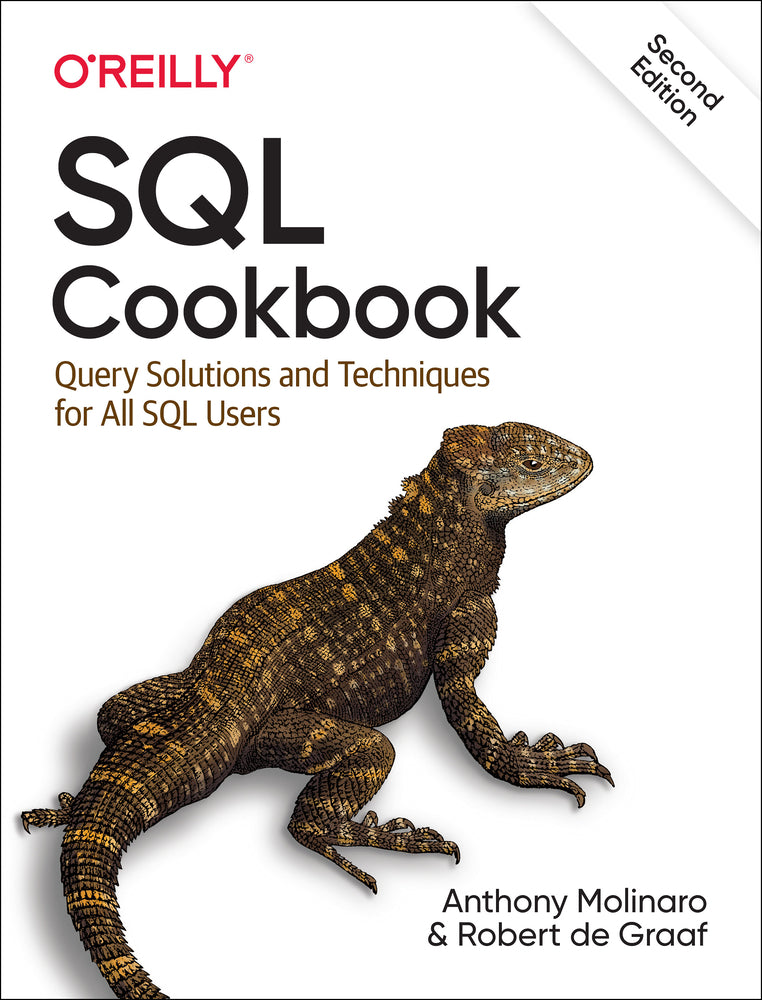 Book cover for SQL Cookbook: Query Solutions and Techniques for All SQL Users