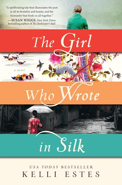 Book cover for The Girl Who Wrote in Silk