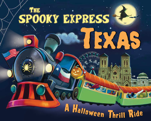 Book cover for The Spooky Express Texas
