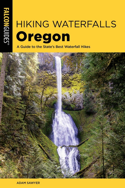 Book cover for Hiking Waterfalls Oregon