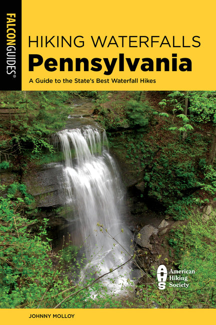 Book cover for Hiking Waterfalls Pennsylvania