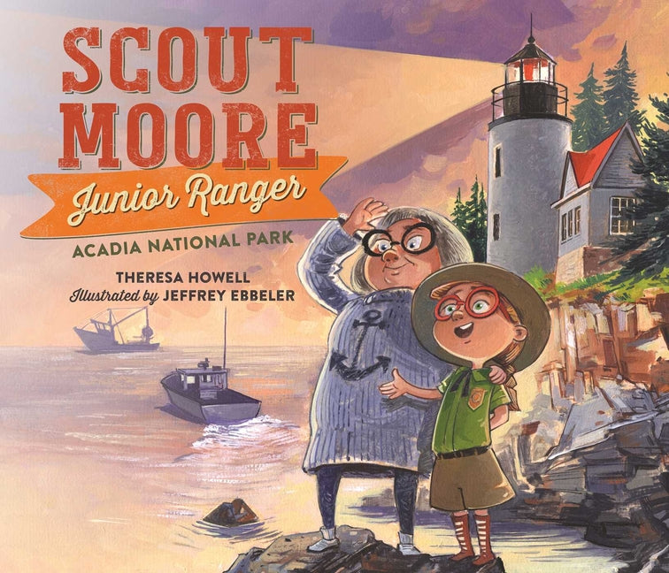 Book cover for Scout Moore, Junior Ranger: Acadia National Park