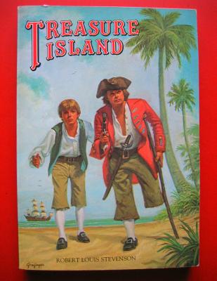 Book cover for Treasure Island