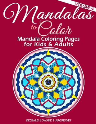 Book cover for Mandalas to Color - Mandala Coloring Pages for Kids & Adults