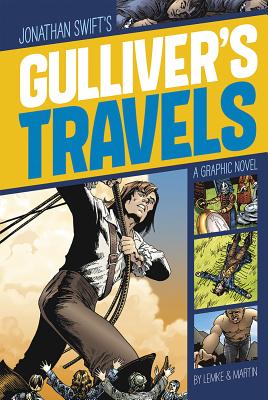 Book cover for Gulliver's Travels: A Graphic Novel