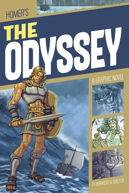 Book cover for The Odyssey: A Graphic Novel