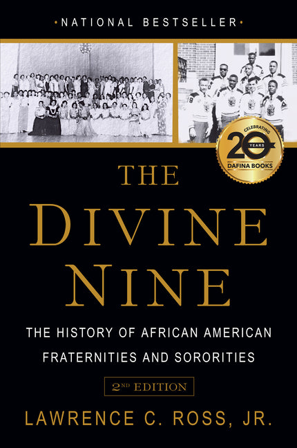Book cover for The Divine Nine: The History of African American Fraternities and Sororities