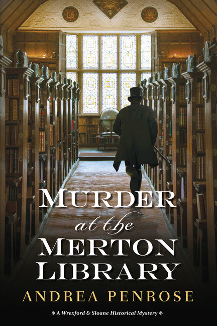 Book cover for Murder at the Merton Library
