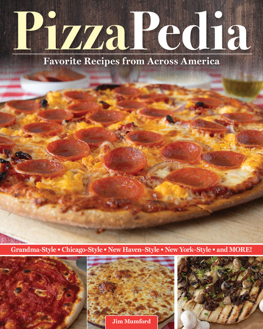 Book cover for Pizzapedia: Favorite Recipes from Across America
