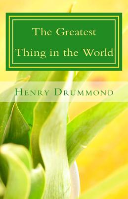 Book cover for The Greatest Thing in the World