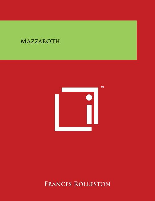 Book cover for Mazzaroth