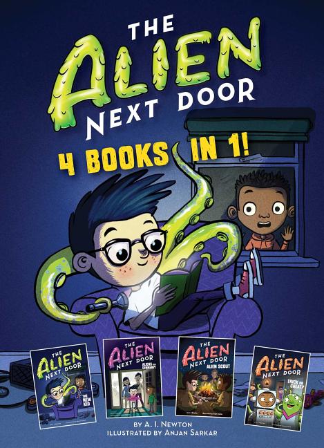Book cover for The Alien Next Door: 4 Books in 1!
