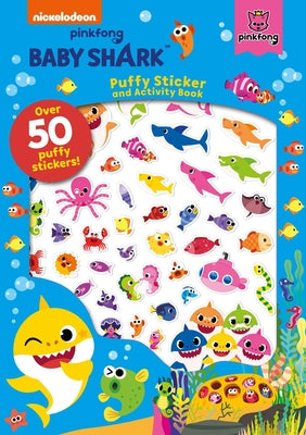 Book cover for Baby Shark: Puffy Sticker and Activity Book