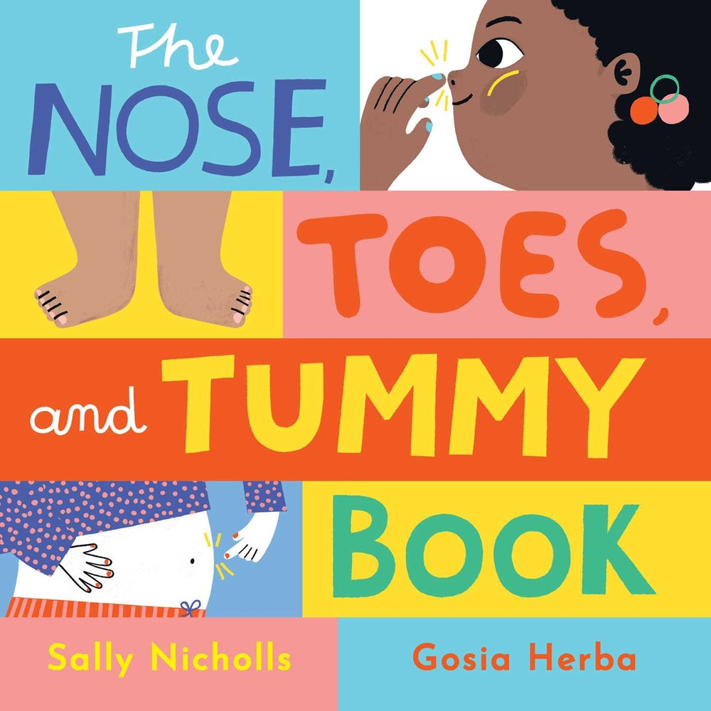 Book cover for The Nose, Toes, and Tummy Book