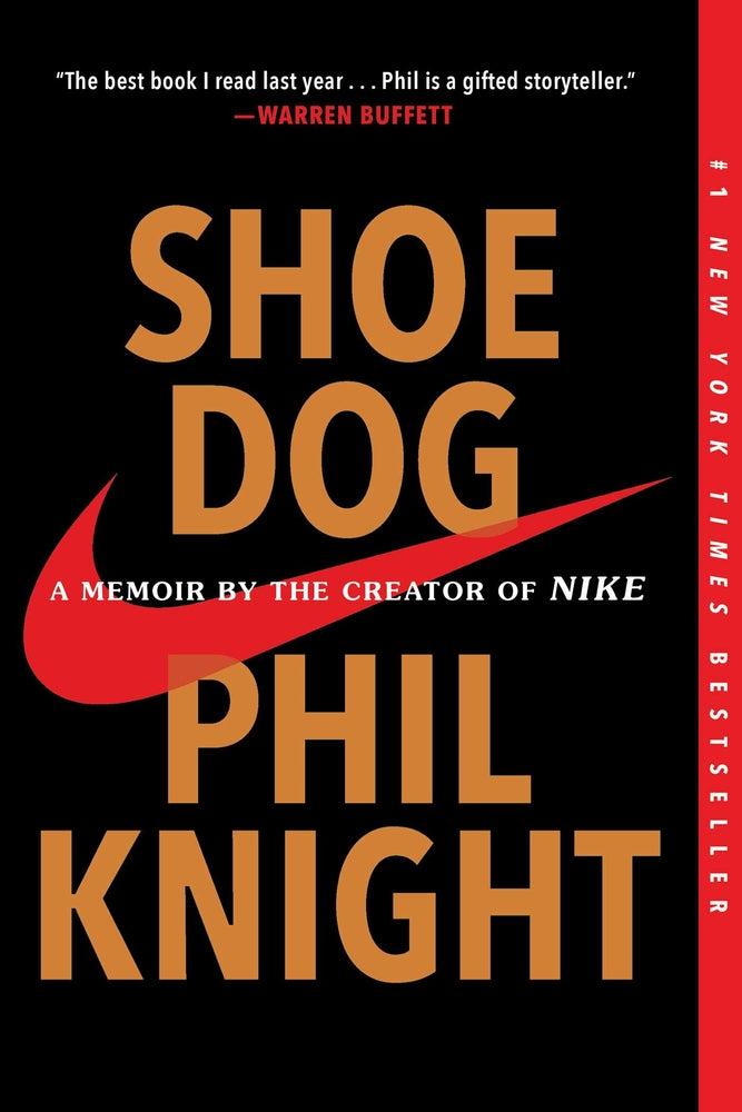 Book cover for Shoe Dog: A Memoir by the Creator of Nike