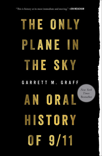 Book cover for Only Plane in the Sky: An Oral History of 9/11