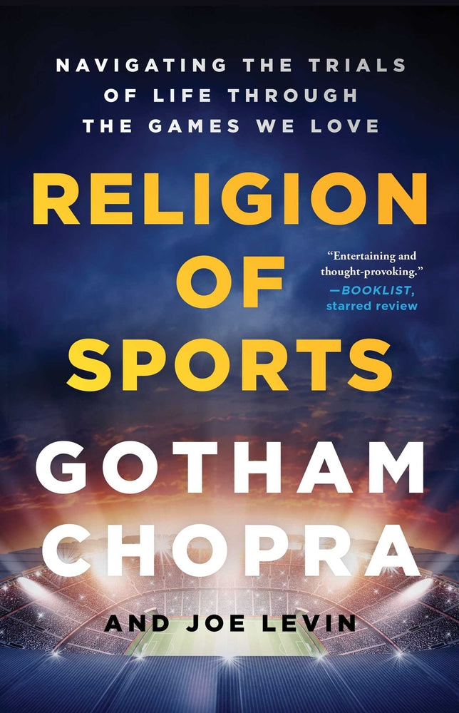 Book cover for Religion of Sports: Navigating the Trials of Life Through the Games We Love