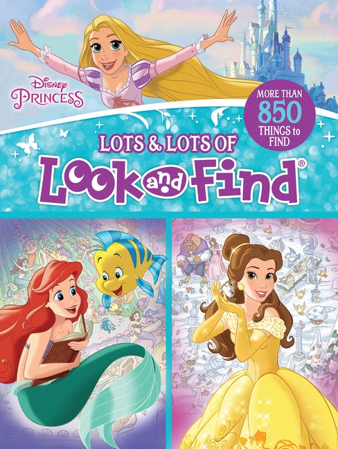 Book cover for Disney Princess: Lots & Lots of Look and Find
