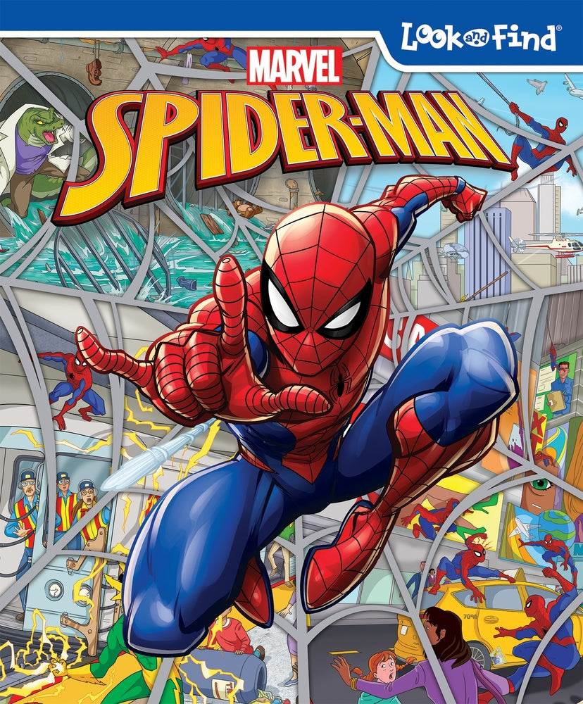 Book cover for Marvel Spider-Man: Look and Find