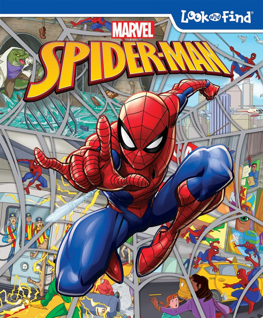 Book cover for Marvel Spider-Man: Look and Find