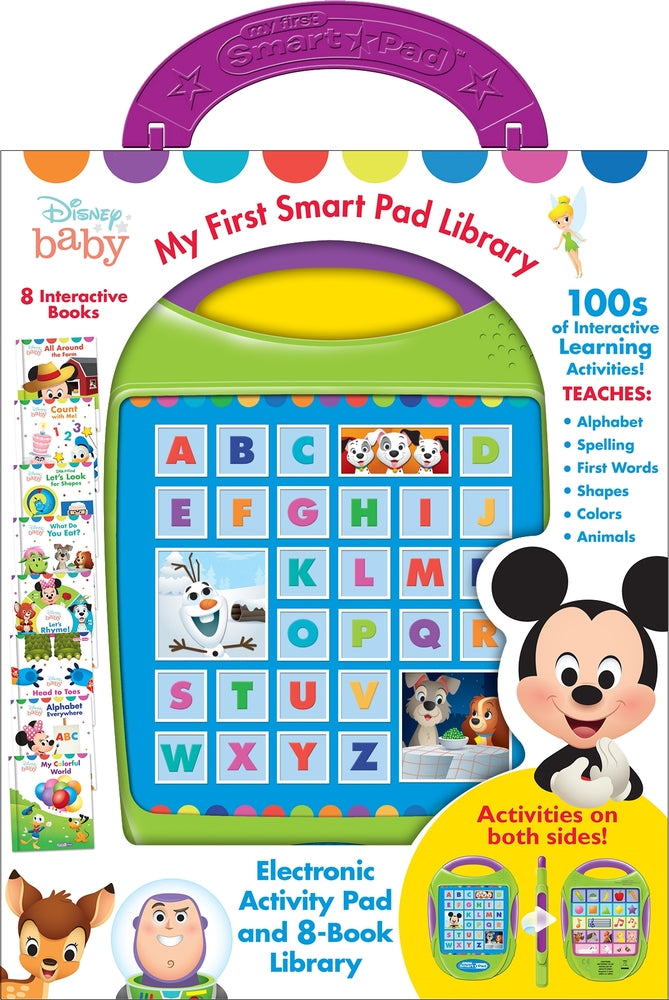 Book cover for Disney Baby: My First Smart Pad Library Electronic Activity Pad and 8-Book Library Sound Book Set [With Electronic Activity Pad and Battery]
