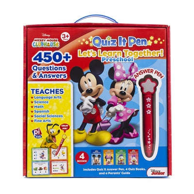 Book cover for Mickey Mouse Clubhouse: Quiz It Pen Preschool [With Battery]