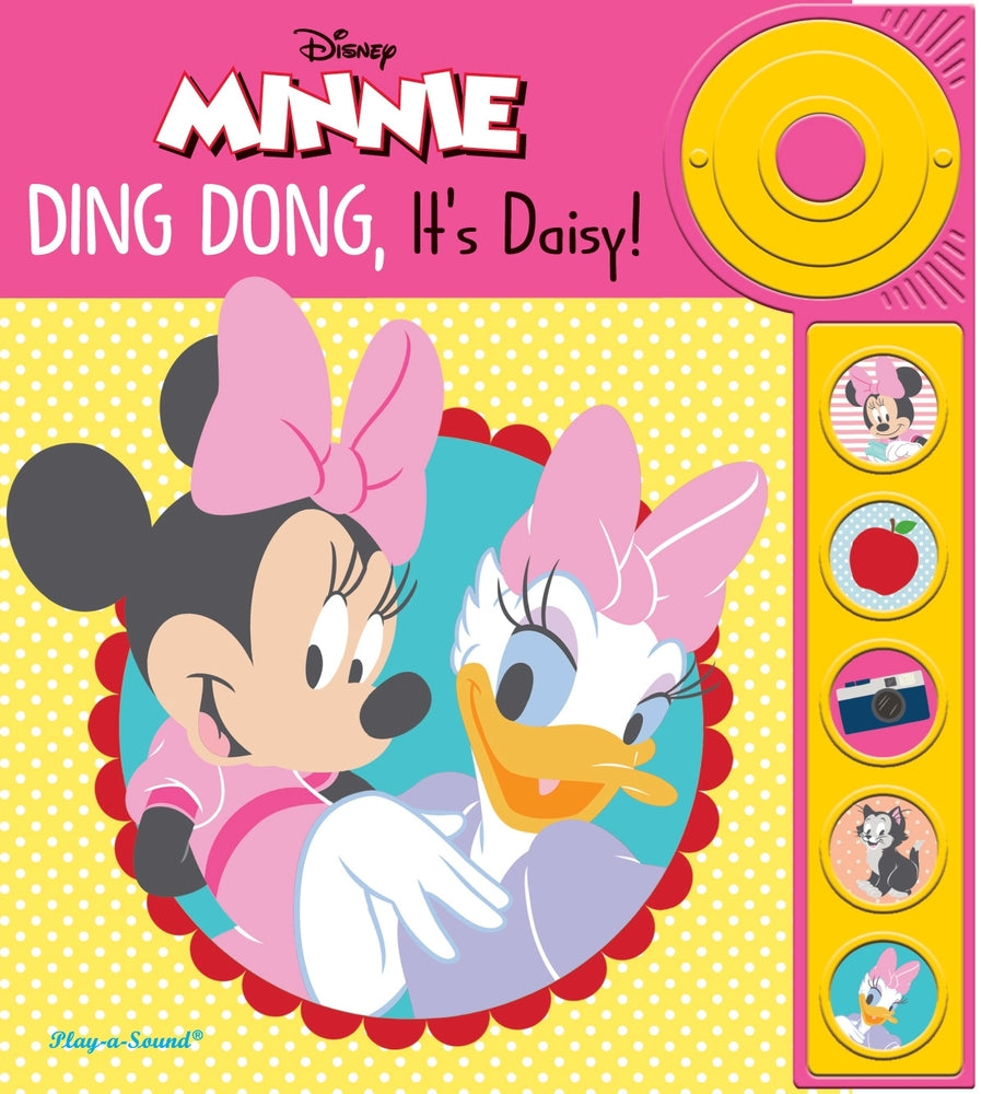 Book cover for Disney Minnie: Ding Dong, It's Daisy! Sound Book [With Battery]