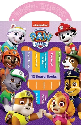 Book cover for Nickelodeon Paw Patrol: 12 Board Books