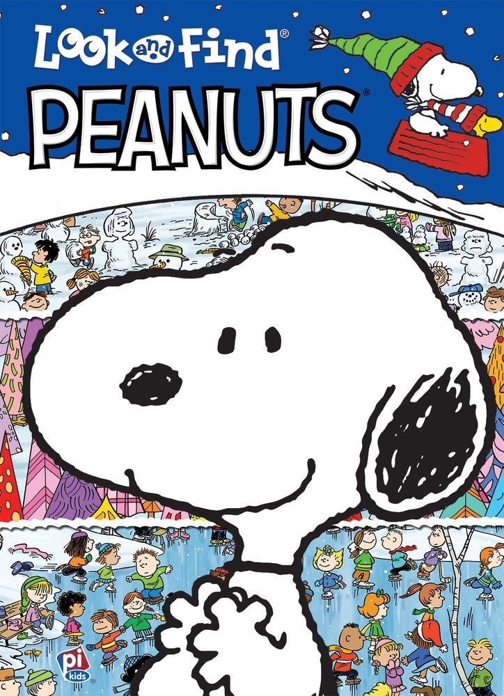 Book cover for Peanuts: Look and Find