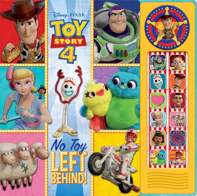Book cover for Disney and Pixar Toy Story 4: No Toy Left Behind! [With Battery]