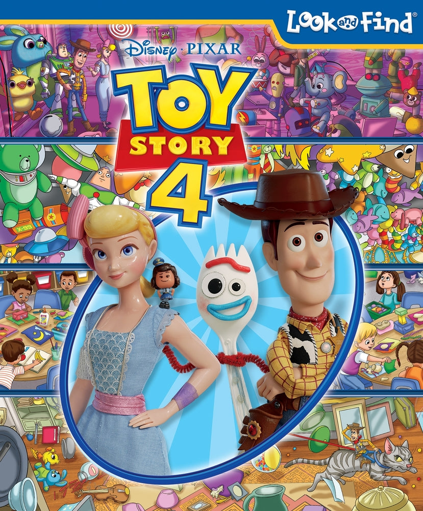 Book cover for Disney Pixar Toy Story 4: Look and Find