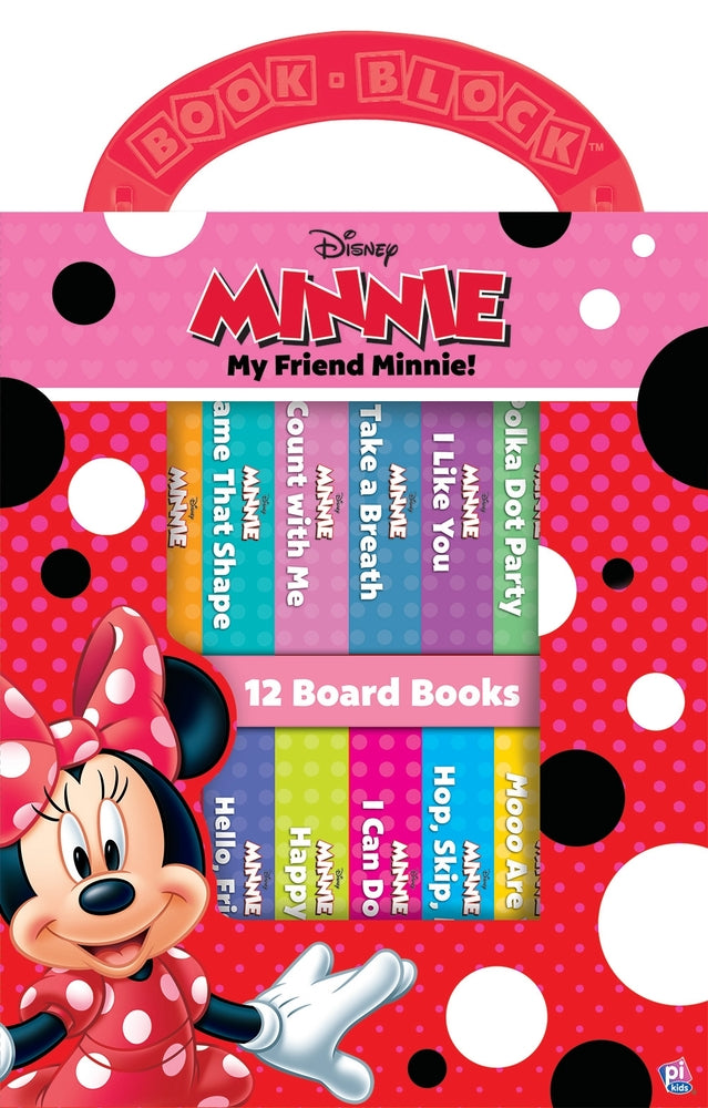 Book cover for Disney Minnie: My Friend Minnie! 12 Board Books