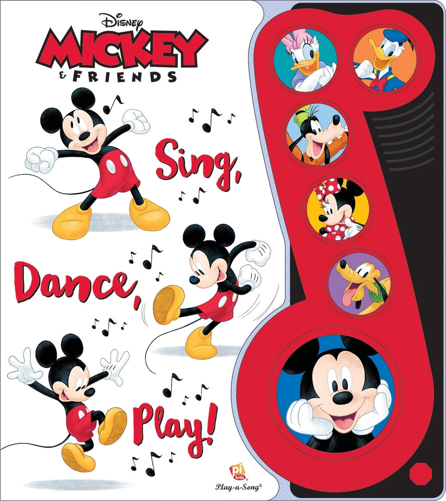 Book cover for Disney Mickey and Friends: Sing, Dance, Play! Sound Book [With Battery]