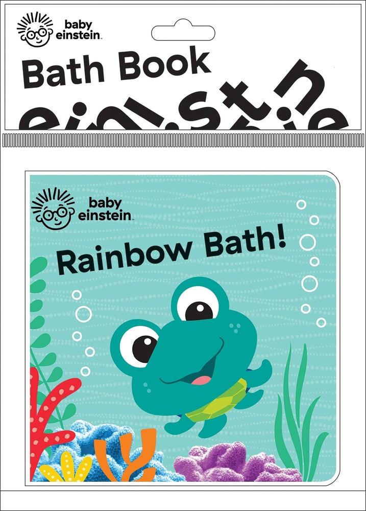 Book cover for Baby Einstein: Rainbow Bath! Bath Book