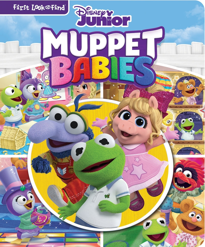 Book cover for Disney Junior Muppet Babies: First Look and Find