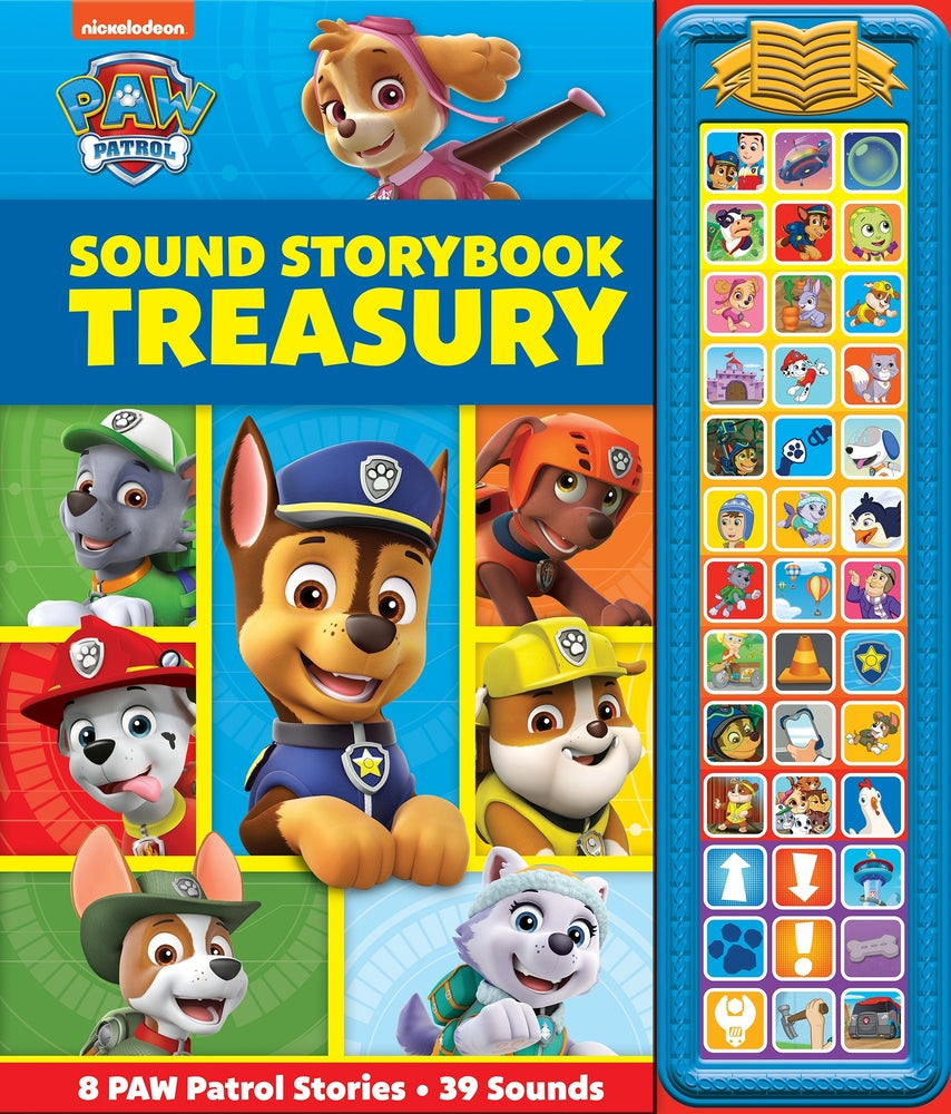Book cover for Nickelodeon Paw Patrol: Sound Storybook Treasury [With Battery]