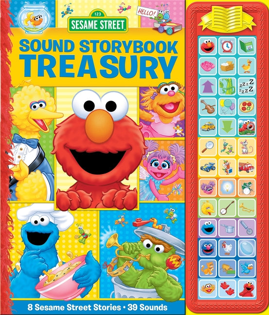 Book cover for Sesame Street: Sound Storybook Treasury [With Battery]