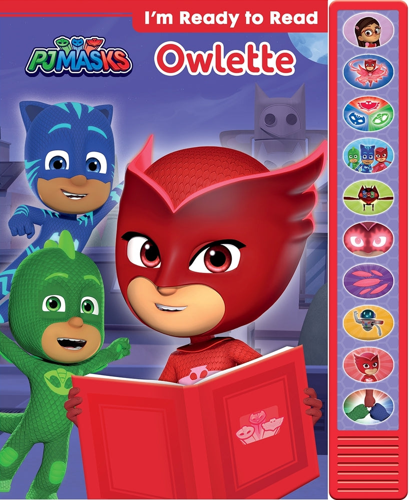 Book cover for Pj Masks: Owlette I'm Ready to Read Sound Book [With Battery]