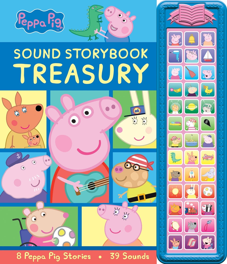 Book cover for Peppa Pig: Sound Storybook Treasury [With Battery]