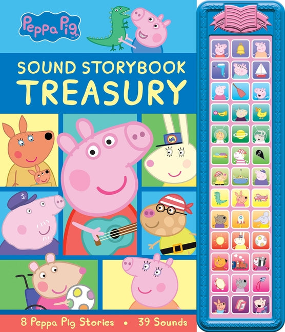 Book cover for Peppa Pig: Sound Storybook Treasury [With Battery]