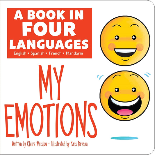 Book cover for A Book in Four Languages: My Emotions