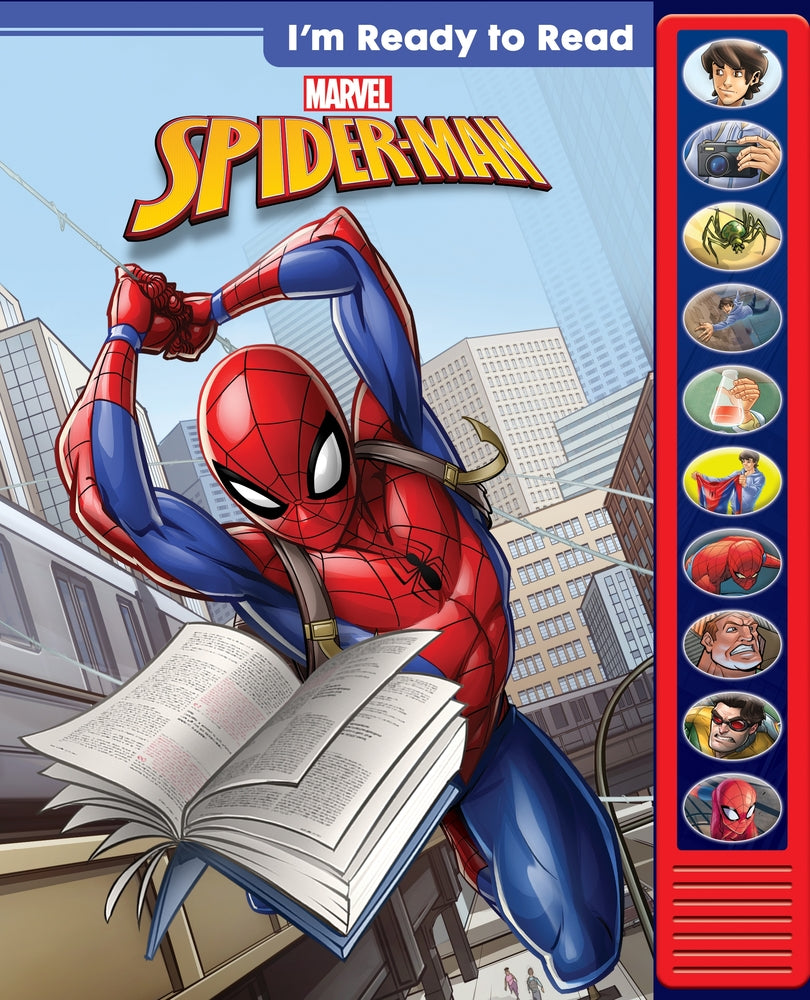 Book cover for Marvel Spider-Man: I'm Ready to Read Sound Book [With Battery]
