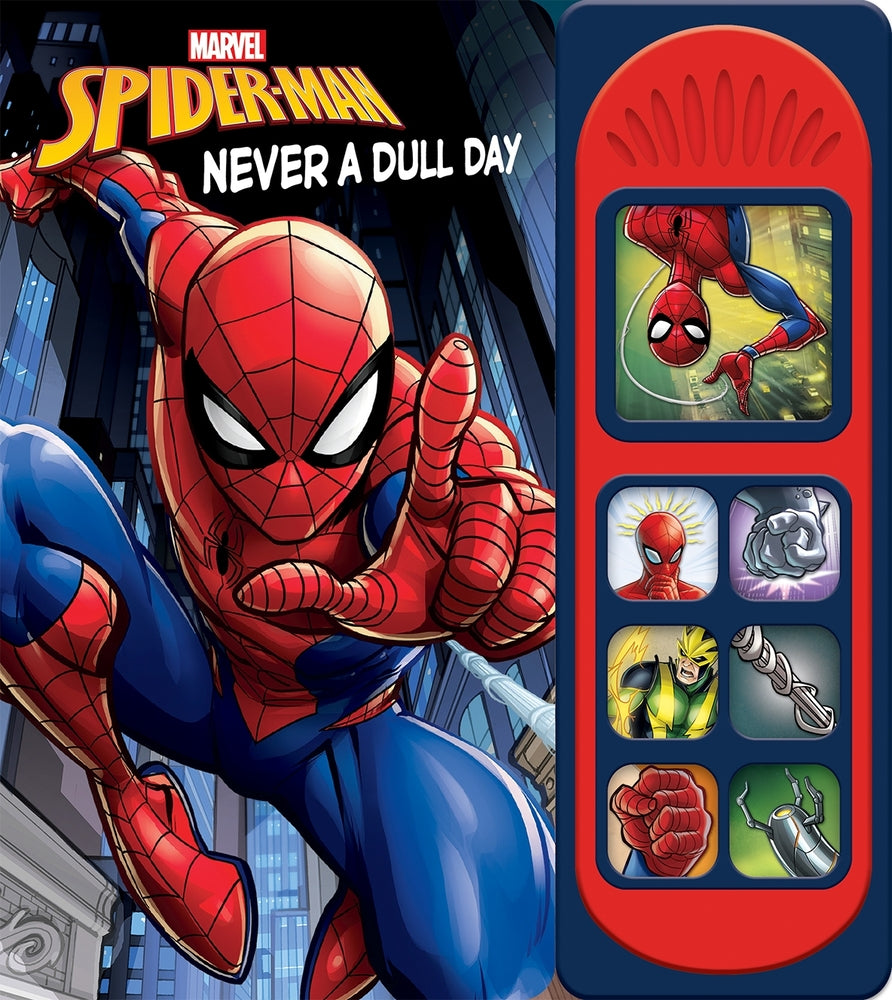 Book cover for Marvel Spider-Man: Never a Dull Day Sound Book [With Battery]